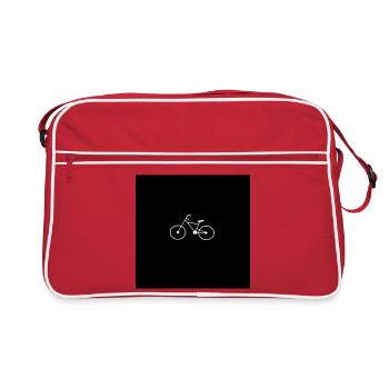 Bicyclette - Sac Retro - rouge/blanc - Devant