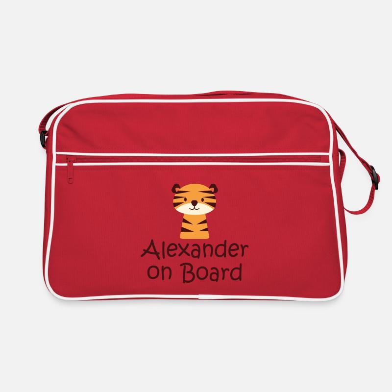 Alexander on board Retro Tasche