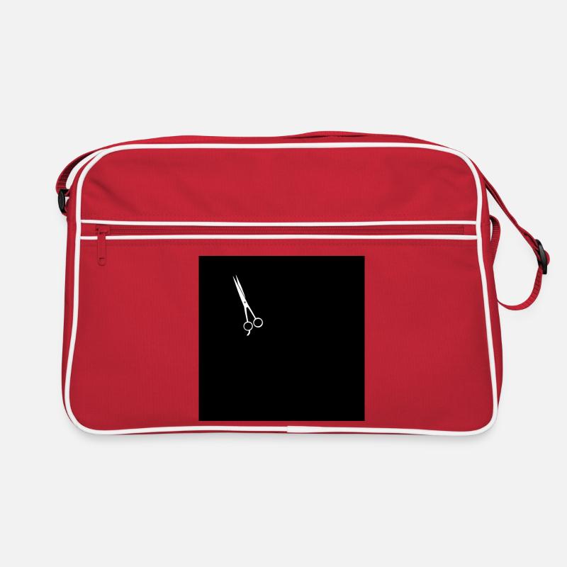 Friseur Schere Retro Tasche