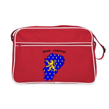 franc-comtoise - Sac Retro - rouge/blanc - Devant