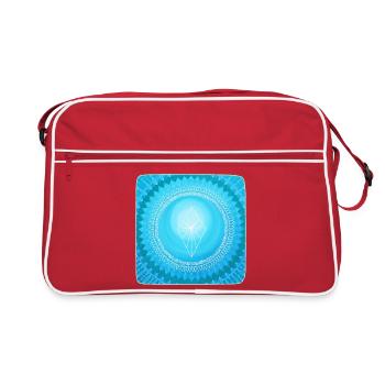 Sternentor der Klarheit - Sonja Ariel von Staden - Retro Tasche - Rot/Weiß - Vorne