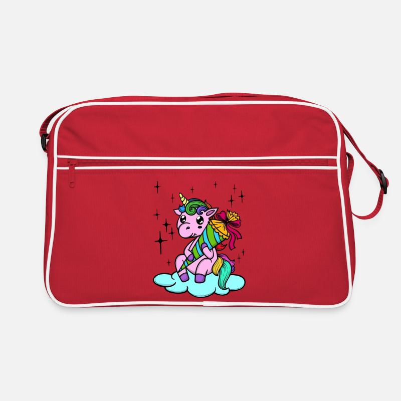 La licorne de l’école Début de l’école Sac Retro