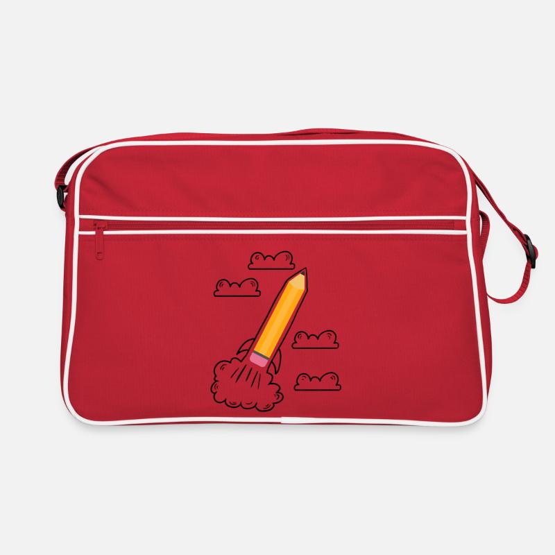 Premier jour d’école Début de l’école Sac Retro