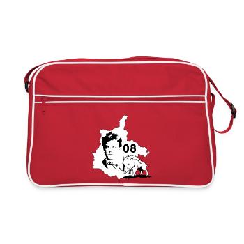 ardennes - Sac Retro - rouge/blanc - Devant
