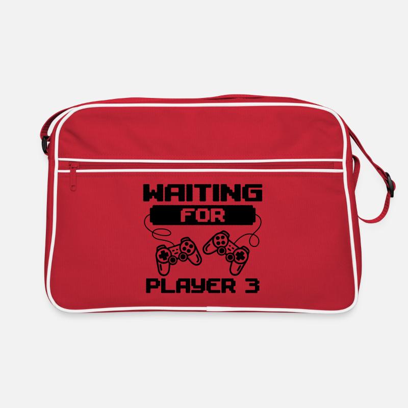 Gamer Gambler Pregnant Controller Statement Retro Bag