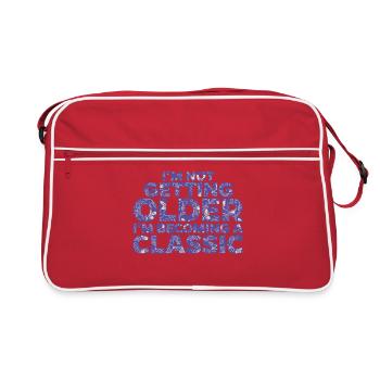 Statement Birthday - Retro Bag - red/white - Front