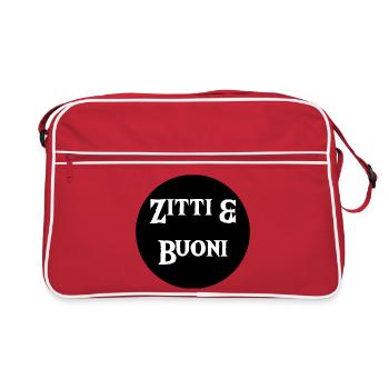 Zitti & Buoni - Retro Bag - red/white - Front