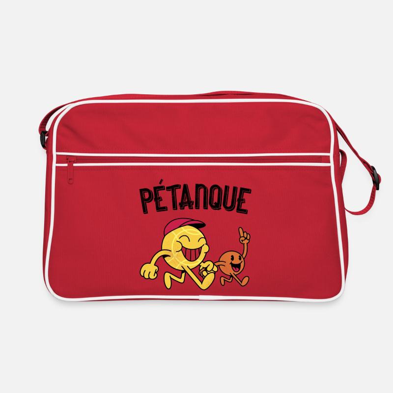 Petanque boules ball with pork go boules Retro Bag