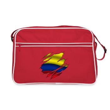 Colombie - Sac Retro - rouge/blanc - Devant