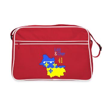 Loir et cher - Sac Retro - rouge/blanc - Devant