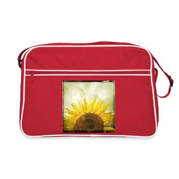 Demi-tournesol - Sac Retro - rouge/blanc - Devant