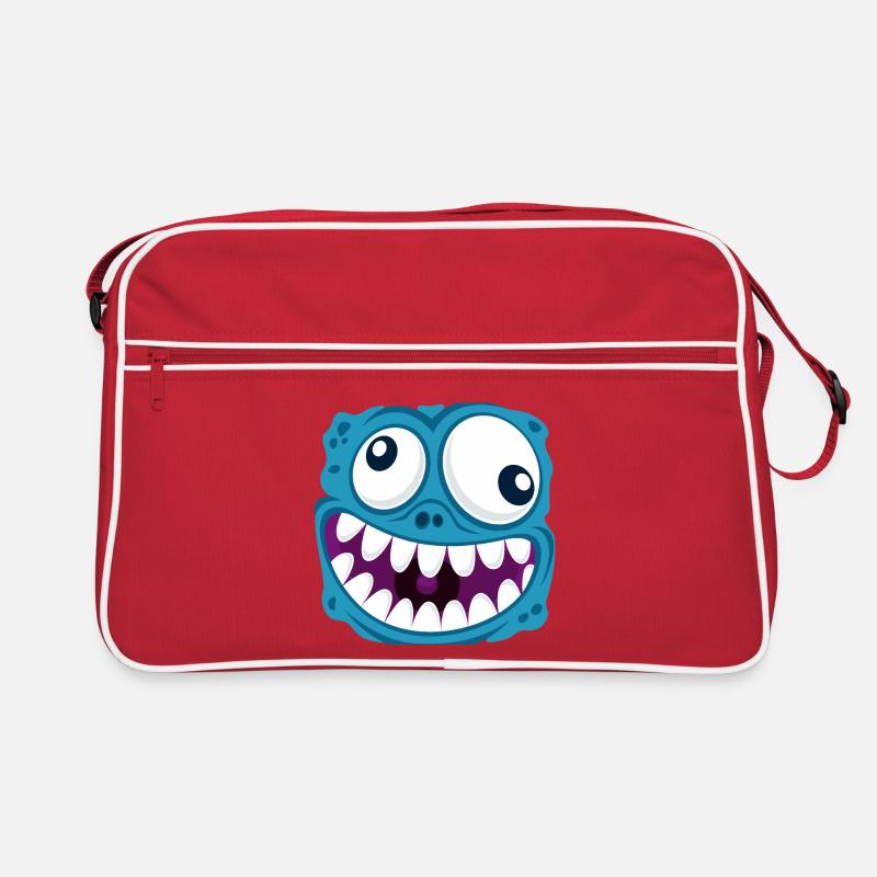 funny face Retro Bag
