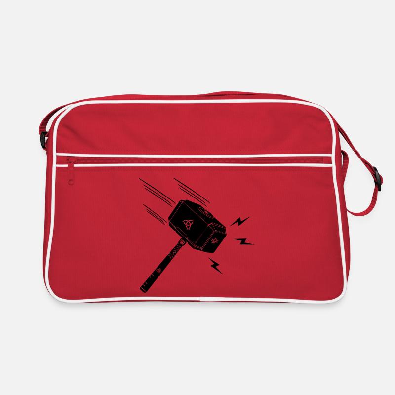 Marteau de thor Thor s marteau Mjolnir foudre stral Sac Retro