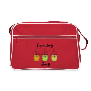 Juteux et juteux - Sac Retro - rouge/blanc - Devant