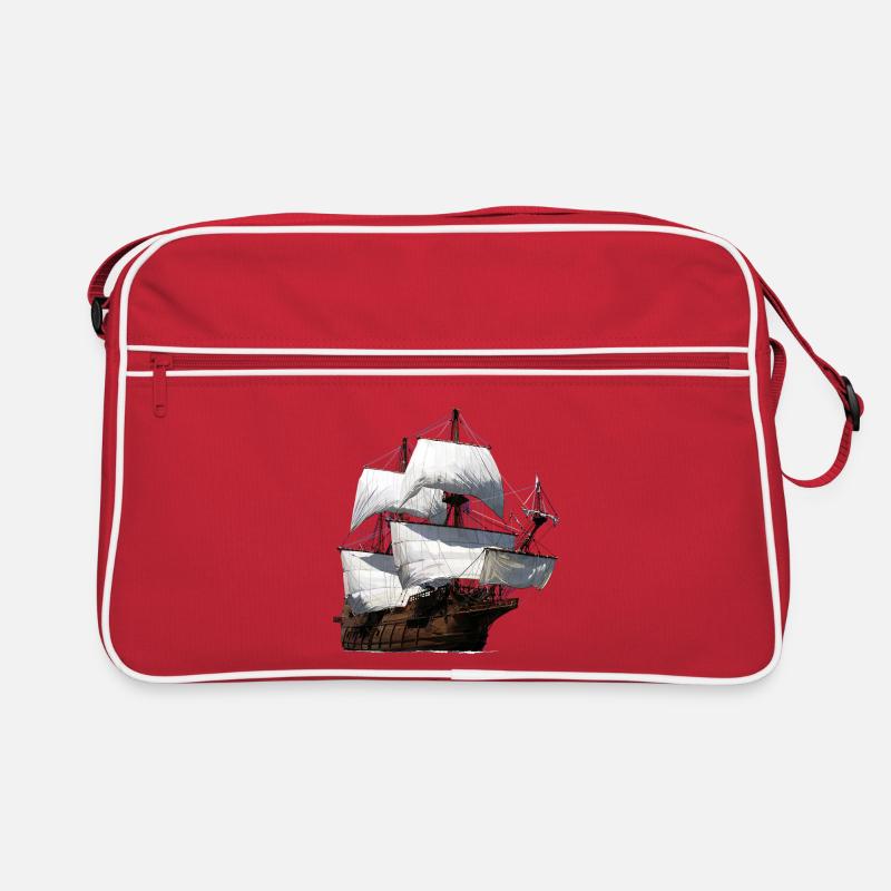 Sailing ship Retro Bag