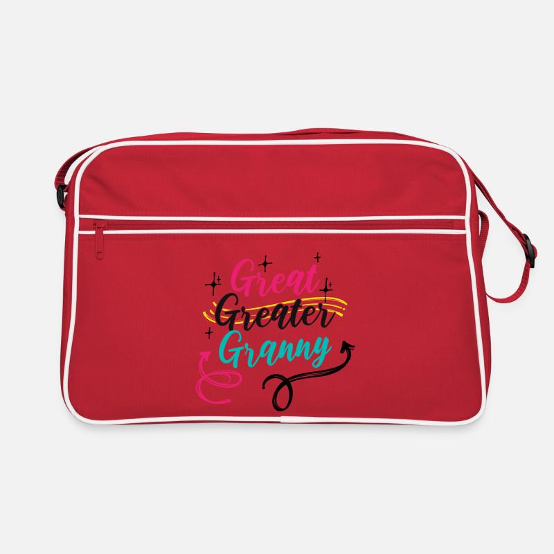 Großmutter Oma Spruch Rentnerin Alles Gute Retro Tasche