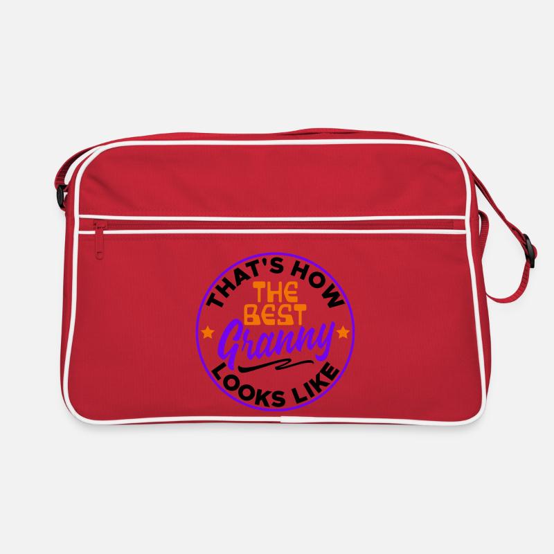 Déclaration cool Petit-enfant Grand-mère Grand-mère Senior Sac Retro