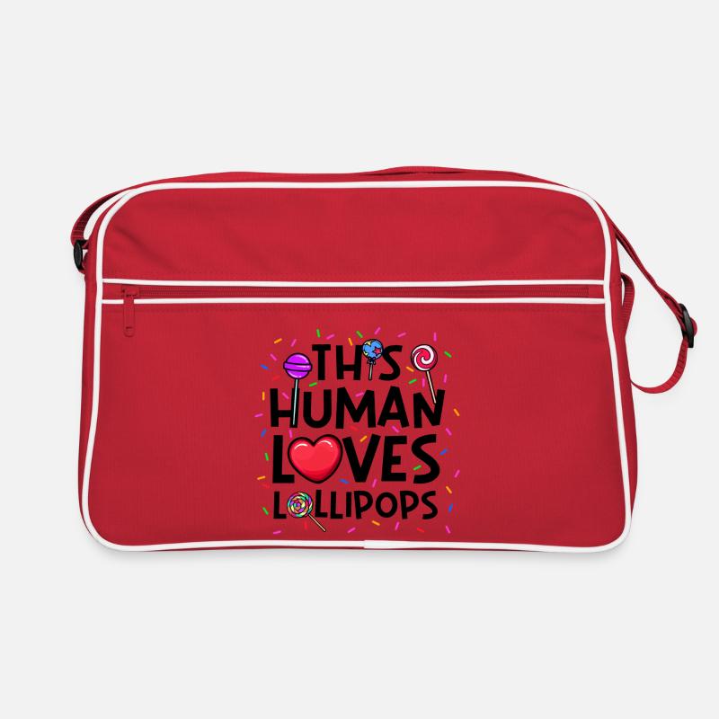Sweet Tooth Statement Sweets Candy Retro Bag