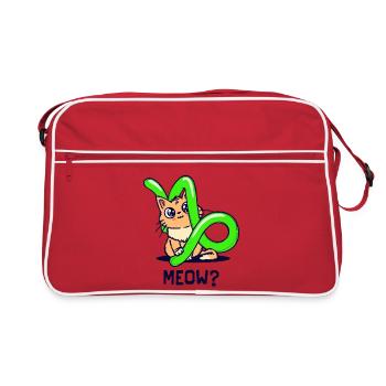 Superstition Horoscope Capricorn Zodiac Sign - Retro Bag - red/white - Front