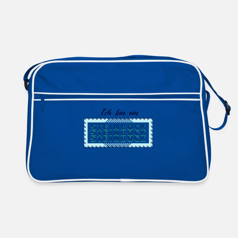 Tierkreiszeichen Steinbock Statement Horoskop Retro Tasche