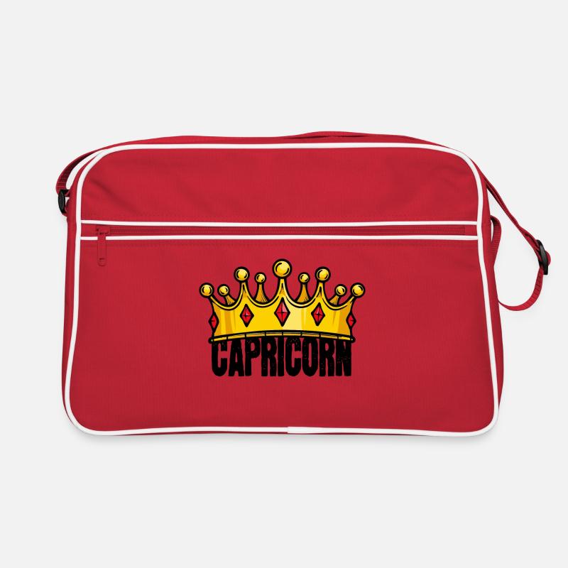 Superstition Capricorn Horoscope Star Interpretation Saying Retro Bag