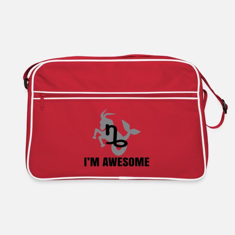 Capricorn Horoscope Statement Esoteric Astrology Retro Bag