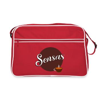 Sensas - Sac Retro - rouge/blanc - Devant