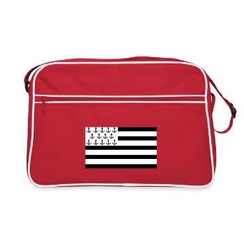 Bretagne - Sac Retro - rouge/blanc - Devant