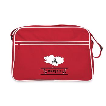 Bretagne - Sac Retro - rouge/blanc - Devant