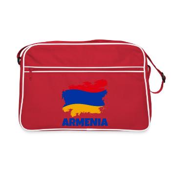 Armenia, Armenia, Armenian - Retro Bag - red/white - Front