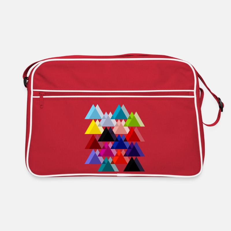 Triangles doubles Sac Retro