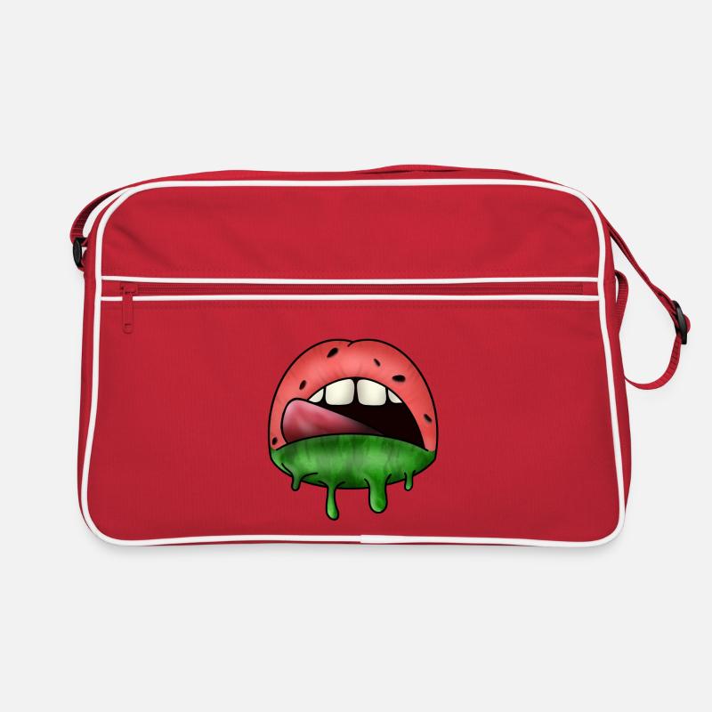 Watermelon lips Retro Tasche