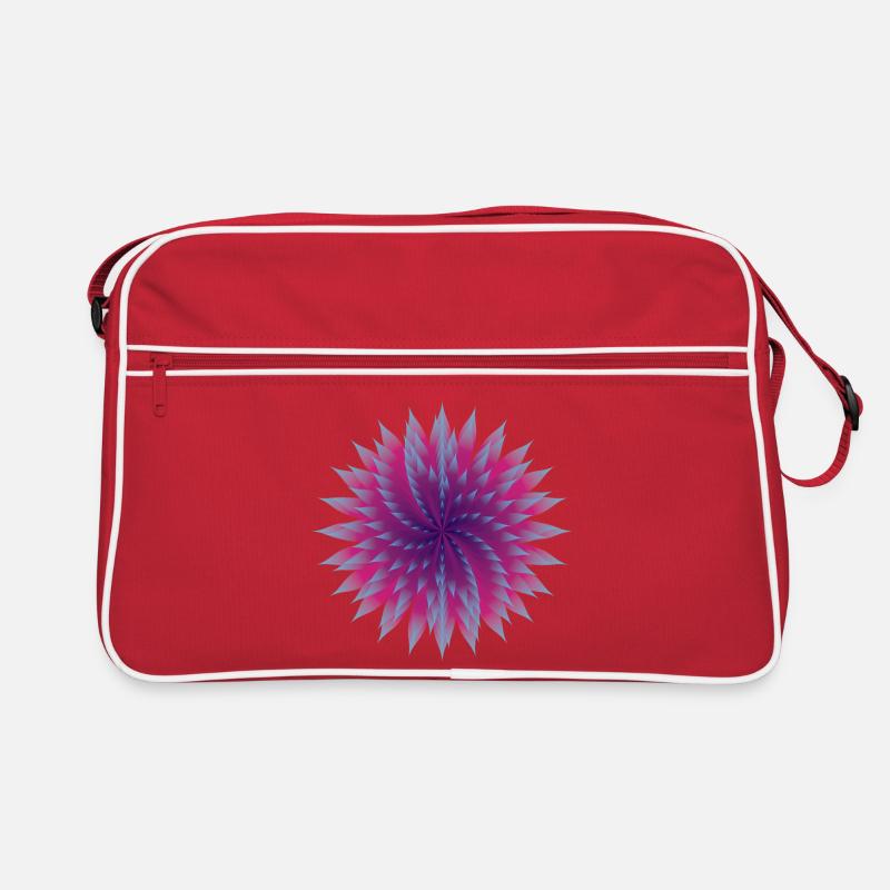 Vector Flower Retro Bag