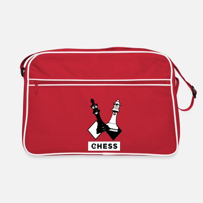 Schach Retro Tasche