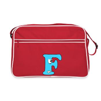 F - Sac Retro - rouge/blanc - Devant