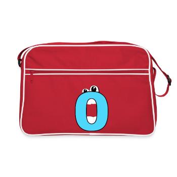 O - Sac Retro - rouge/blanc - Devant