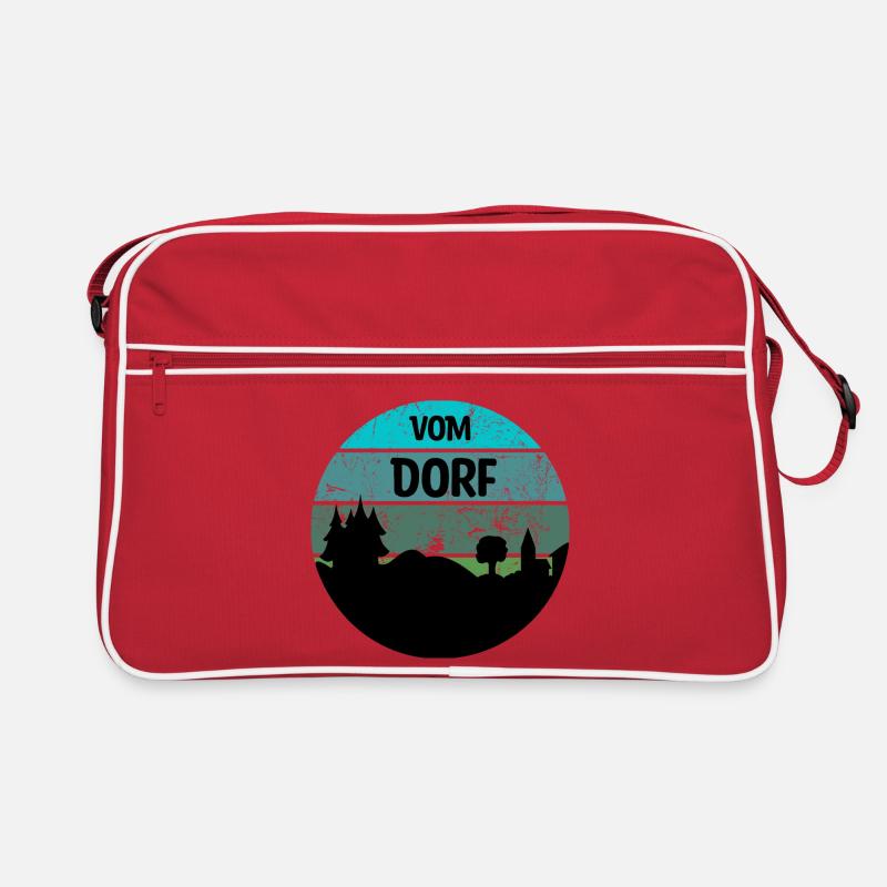 Dorf / Dorfkind Retro Tasche