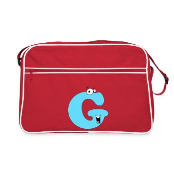 G - Retro Bag - red/white - Front