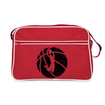 Basketballer - Retro Bag - red/white - Front
