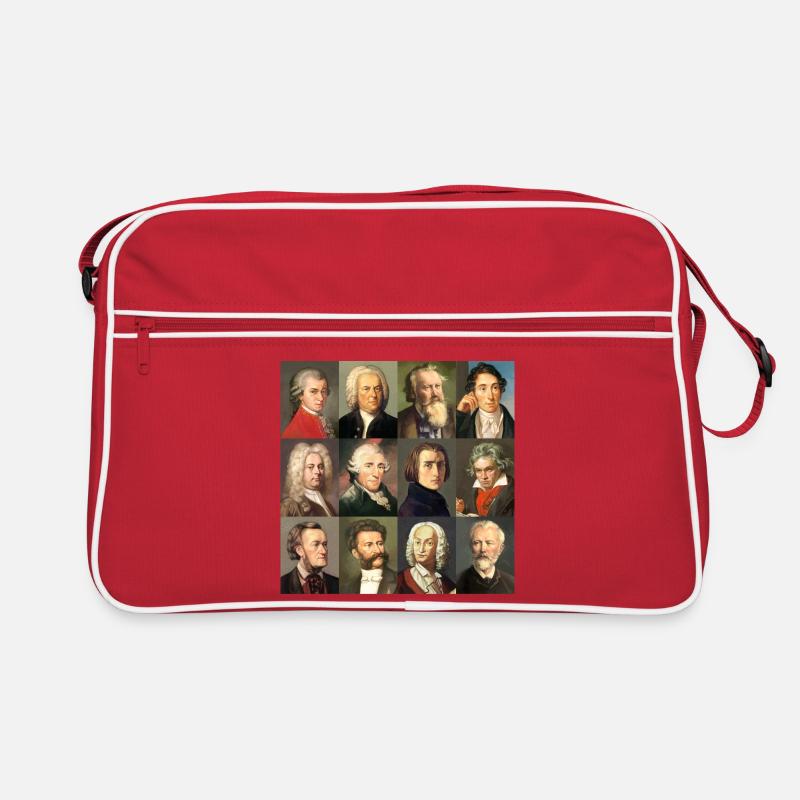 12 classical composers ... from Bach to Wagner Retro Bag