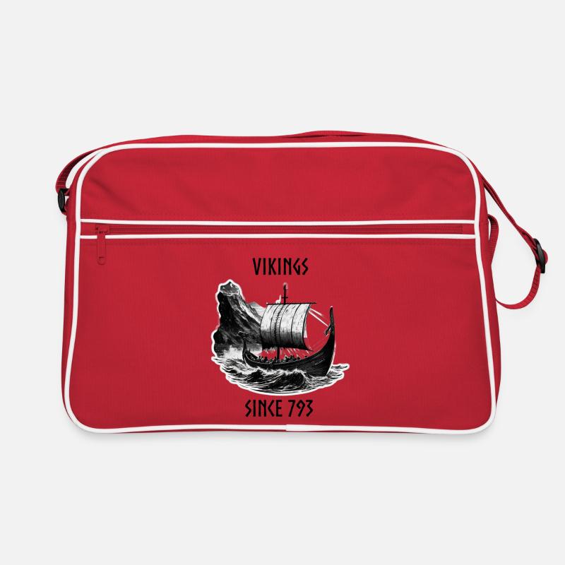 Vikings since 793 Retro Tasche