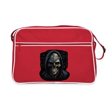 Hacker - Retro Bag - red/white - Front