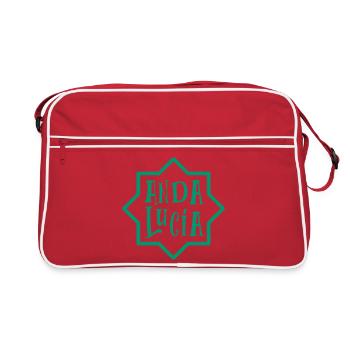 Andalousie 5 - Sac Retro - rouge/blanc - Devant
