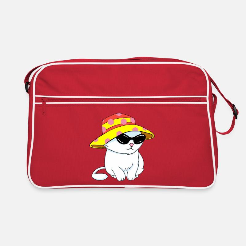 Beach-style kitten Retro Bag