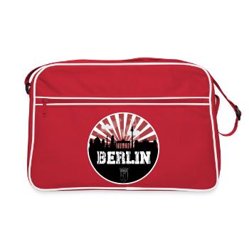Berlin Skyline Home Game - Retro Bag - red/white - Front