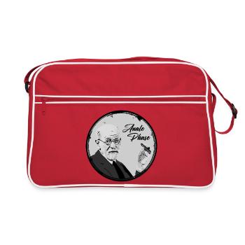 Phase anale - Sac Retro - rouge/blanc - Devant