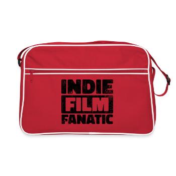 Filme Statement Movies Filmabend Film Schauen - Retro Tasche - Rot/Weiß - Vorne