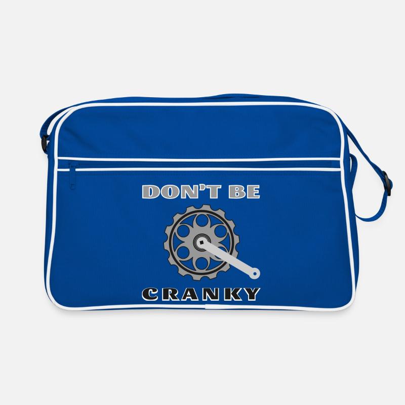 don't whine don't grumble grumpy ass whiner Retro Bag