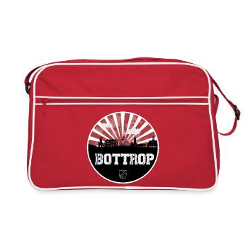 Bottrop Skyline Red & White - Retro Bag - red/white - Front