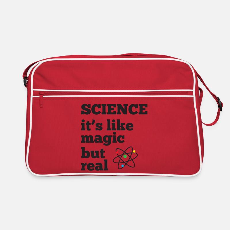 Science - it's like magic but real Retro Bag